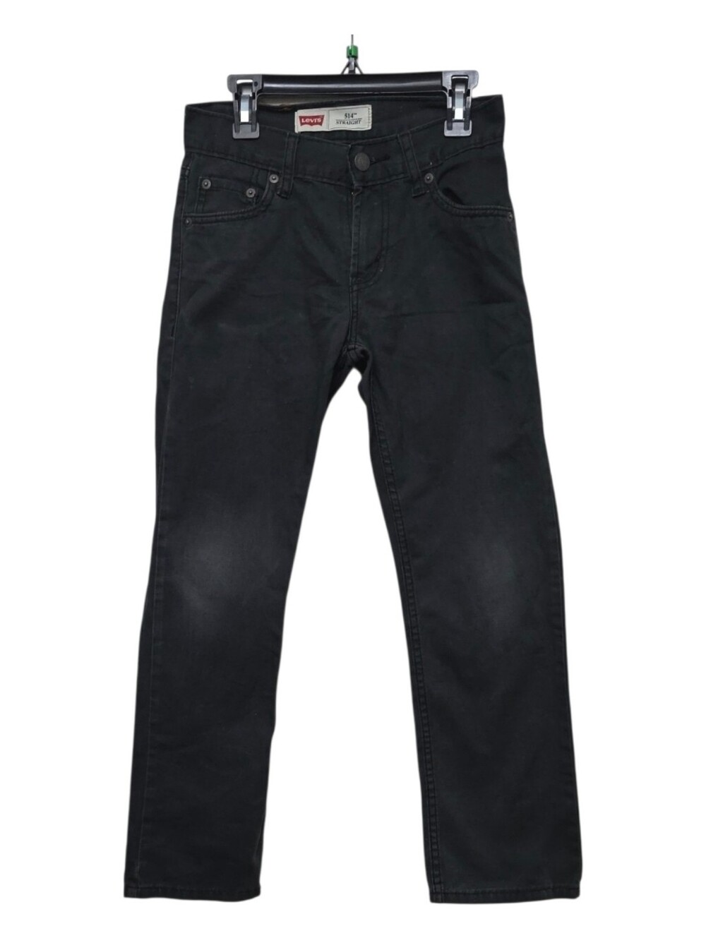 Levi's Boys Charcoal Slim Straight Jeans Size 10